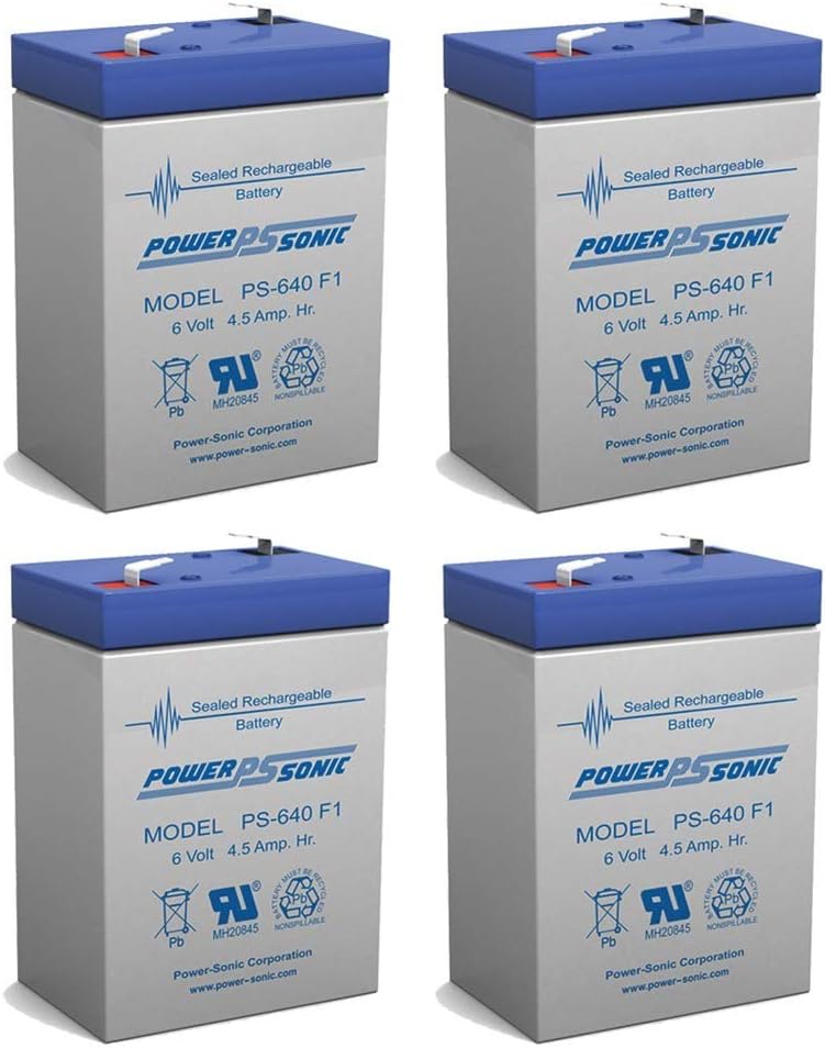6V 4.5AH Replacement Battery for Peg Perego Polaris 400Dragonfly IGED1091-4 Pack