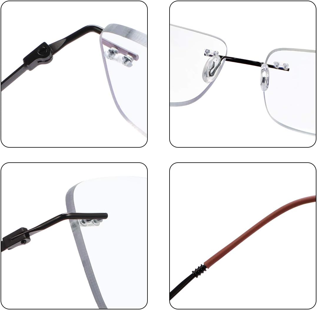 YIMI Progressive – Lentes de lectura multienfoque sin montura UV400 para computadora, anti luz azul, lentes de transición para hombres y mujeres