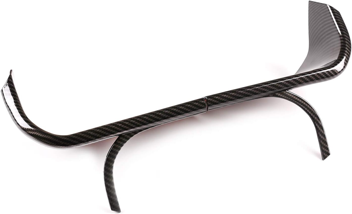 CHEYA Cubierta decorativa para tablero de instrumentos de automóvil ABS para Land Rover Defender 110 2020 (estilo de fibra de carbono)