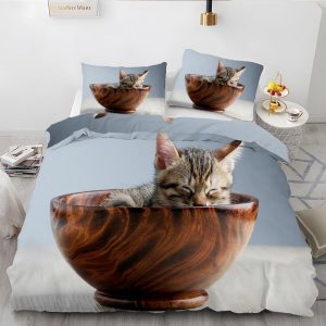 Juego de funda de edredón con estampado de animales de civil azul, tamaño Queen, funda de edredón de microfibra suave y 2 fundas de almohada de 20 x Juego de funda de edredón con estampado de animales de civil azul, tamaño Queen, funda de edredón de microfibra suave y 2 fundas de almohada de 20 x