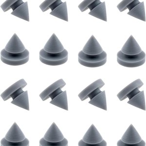 Silenciadores de puerta de salida de bisagra de 12 pulgada de diámetro, silenciadores de puerta de salida para clavos pesados anticolisión de Silenciadores de puerta de salida de bisagra de 12 pulgada de diámetro, silenciadores de puerta de salida para clavos pesados anticolisión de