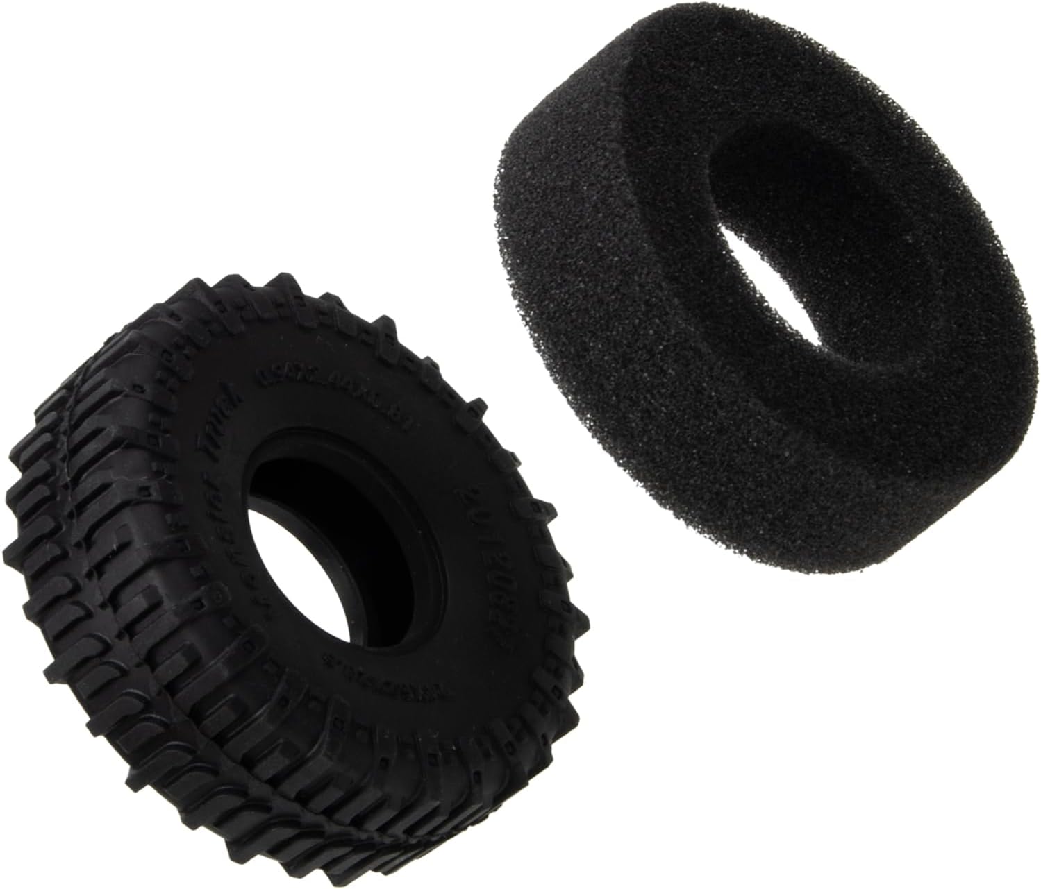1.0 Neumáticos-S5 Swamp Claw Mud Terrain Crawler Neumáticos de goma suave para 118 TRX4M 124 AX24 SCX24 FCX24 RC Crawler Car Upgrades