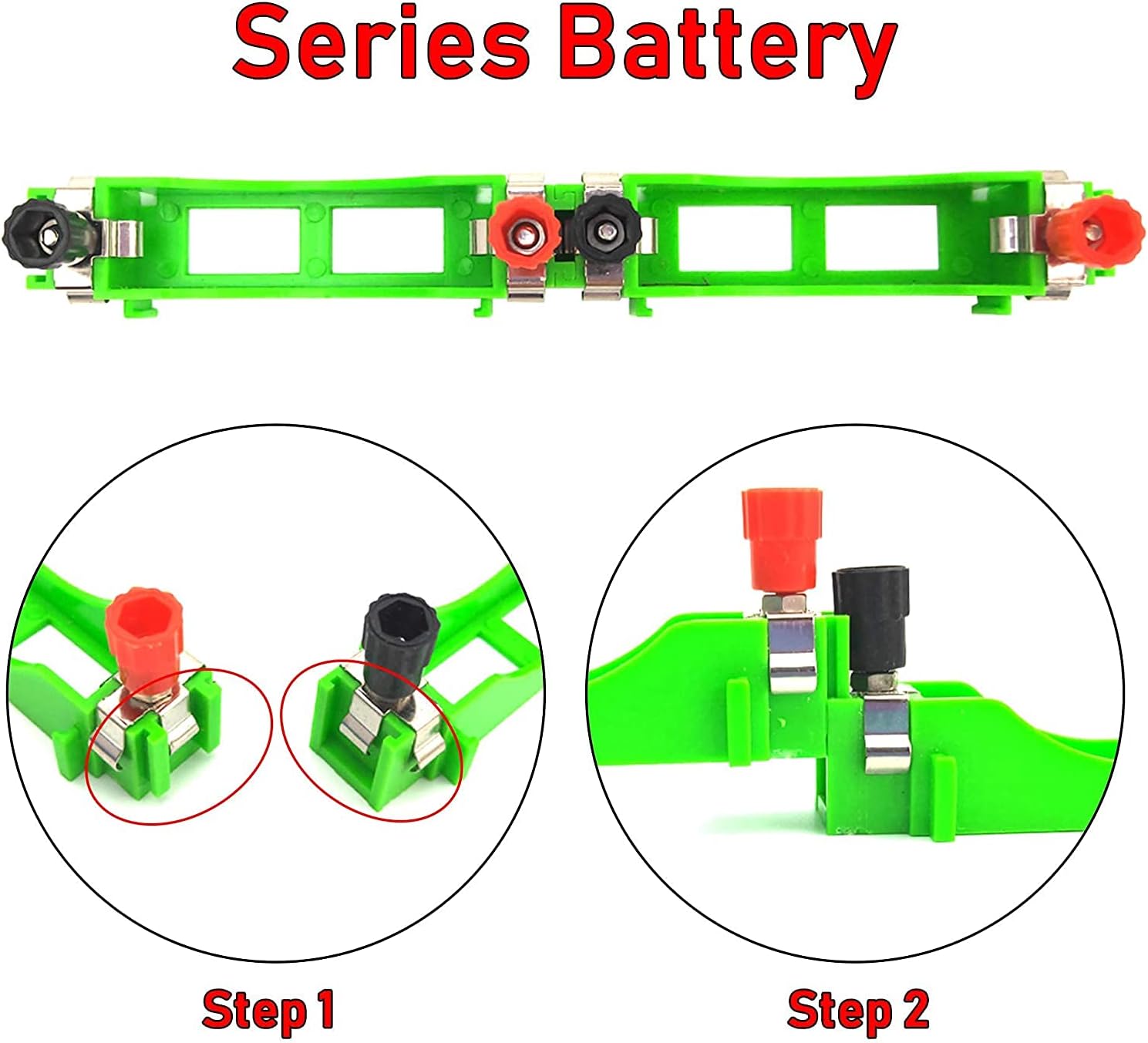 AOMAG Kit de circuito de aprendizaje de laboratorio de ciencias de física, juego de experimentos de electricidad, circuitos de construcción para
