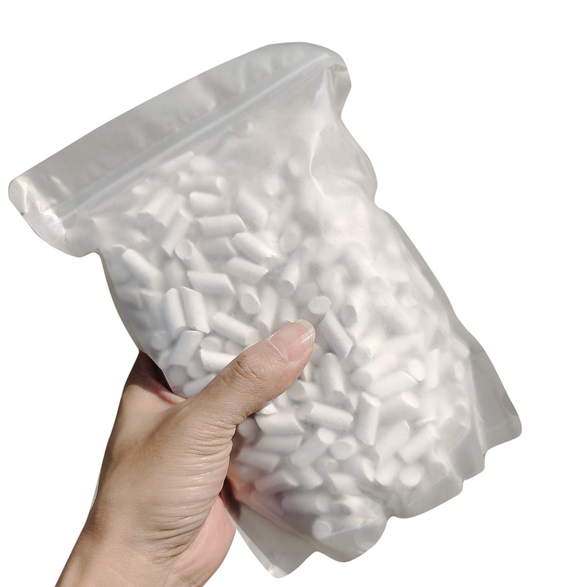Medios de relleno de cerámica de 3 libras, 516 x 58 pulgadas, pellets de cerámica cilíndricos grandes para todo tipo de vasos