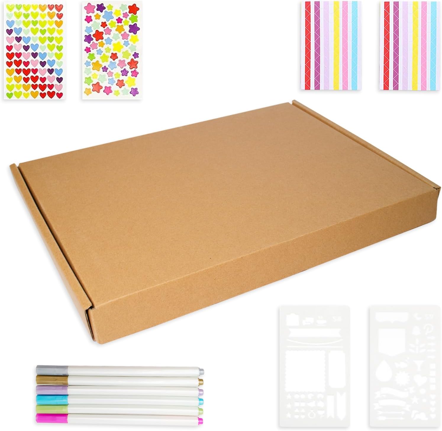 Álbum de fotos de álbumes de recortes, kit de libro de recortes de 80 páginas, libro de imágenes de tapa dura para boda, bebé, familia, graduación,