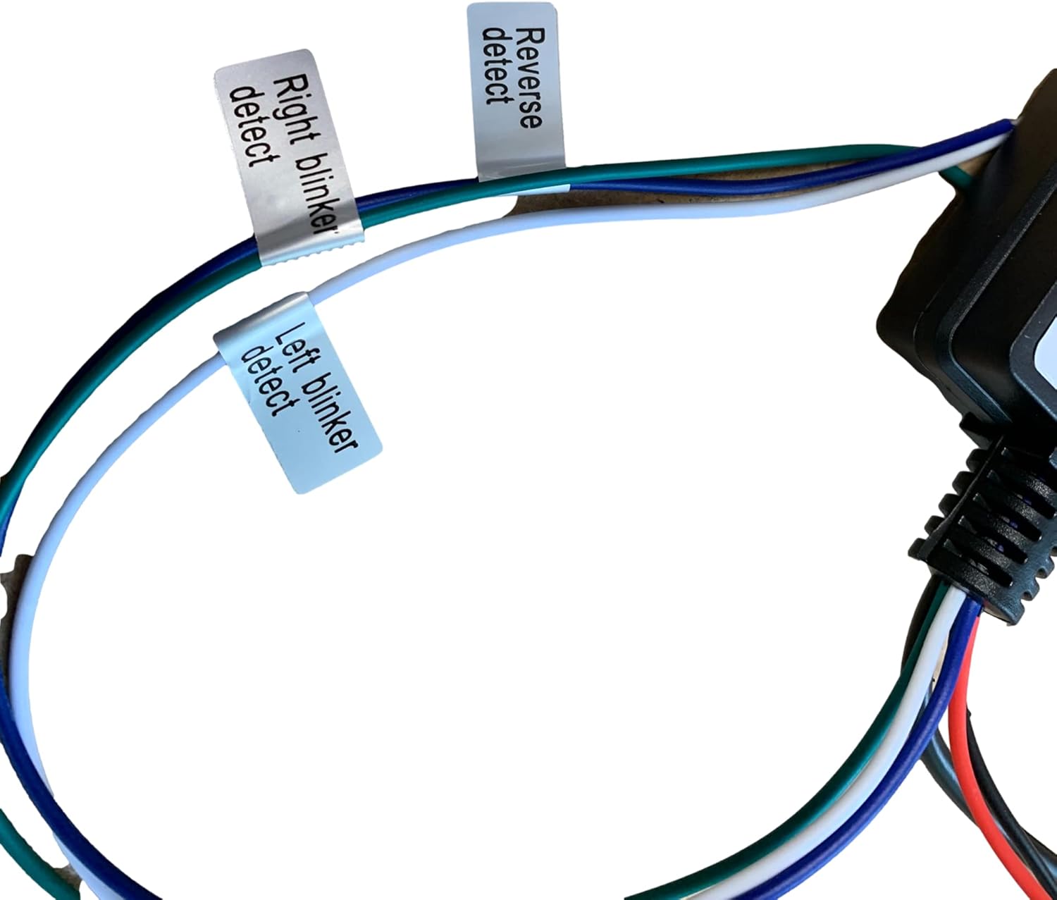 Anytime Backup Camera, Conmutador de video, conmutador de video inteligente multifunción de 4 vías (4 pulgadas, 1 salida) para automóviles,