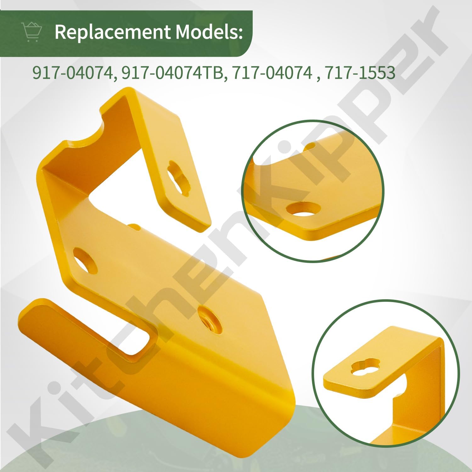 683-0254B-4021683-0254B-0637 Conjunto de soporte de suspensión de cubierta para mano izquierda y 747-1116 y 917-04074 Kit de engranajes de ajuste de