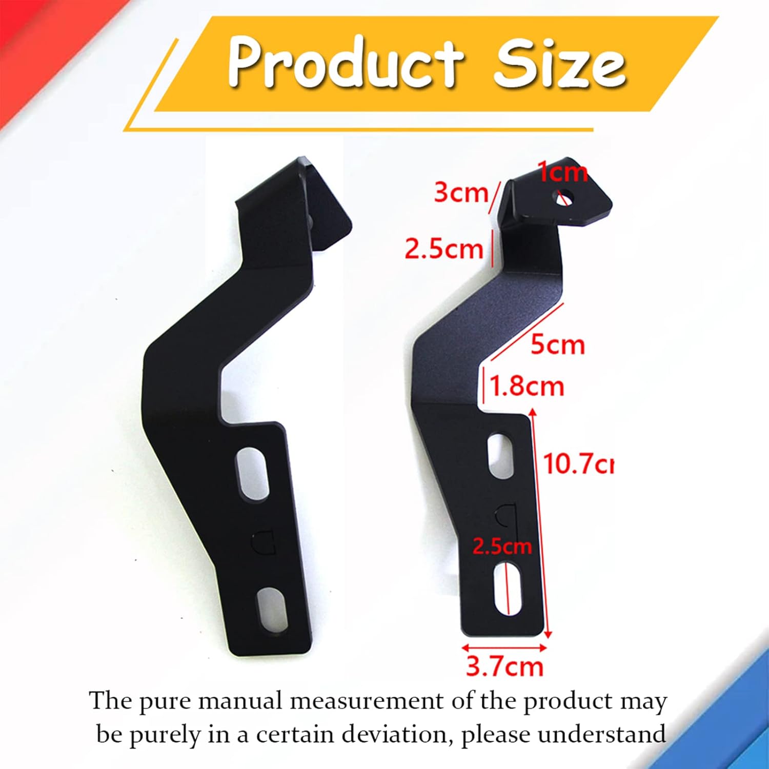 KMFCDAE Soporte de luz de zanja Tundra LED Pods Soporte de montaje en capó compatible con Toyota Tundra 2014+