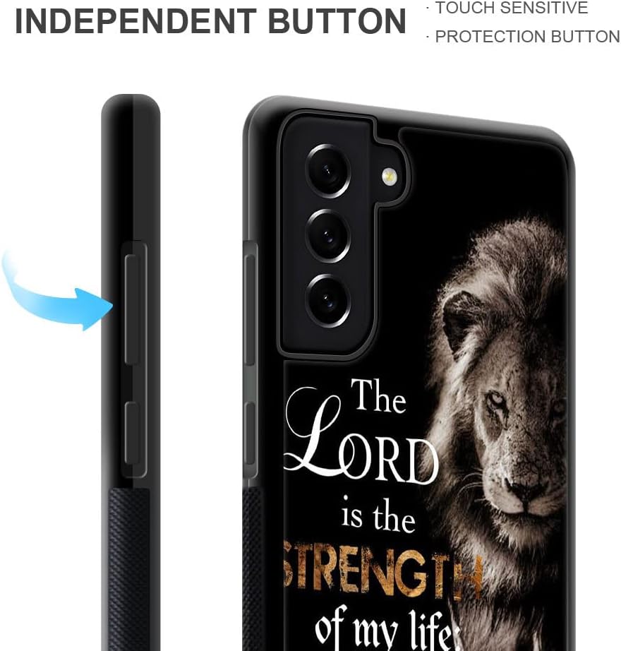 DAIZAG Funda compatible con Samsung Galaxy S22 Ultra, León de las Escrituras de la Biblia para niños y niñas, suave y delgada, a prueba de golpes,