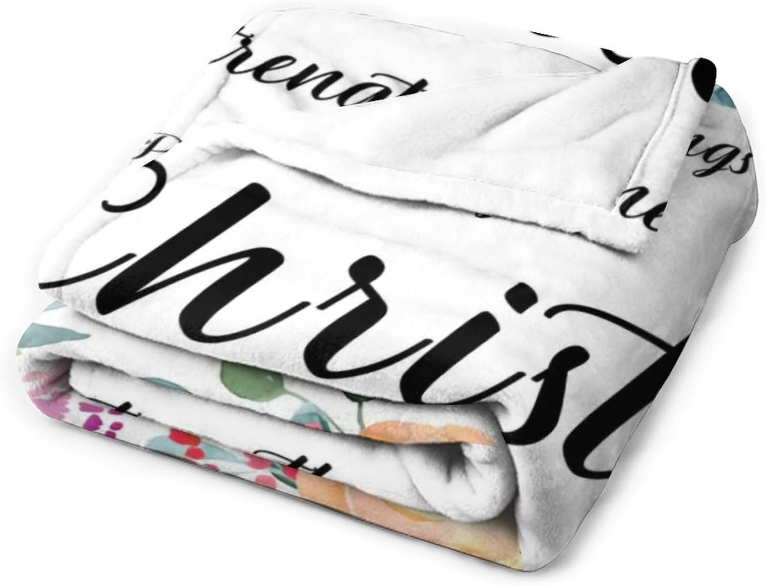 Manta de las Escrituras inspiradora, regalo religioso espiritual con versículo de la Biblia, mensajes positivos para oraciones, comodidad y cuidado,