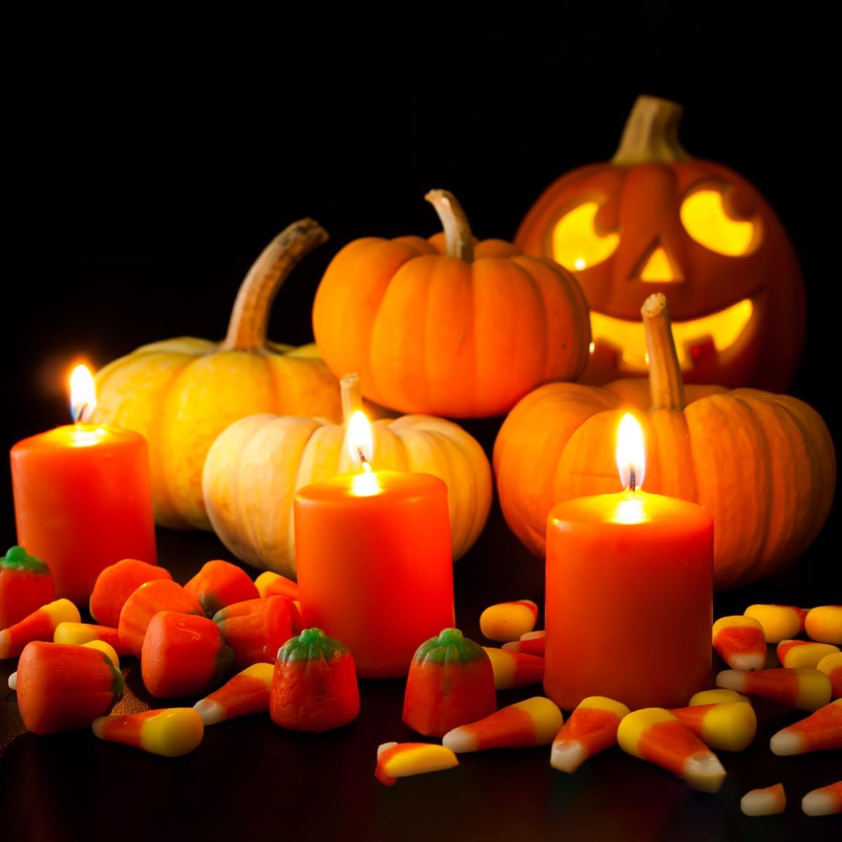 Velas votivas naranjas de 12 horas, velas de cera sin perfume de 2.0 pulgadas para bodas, fiestas, vacaciones y hogar, 24 paquetes