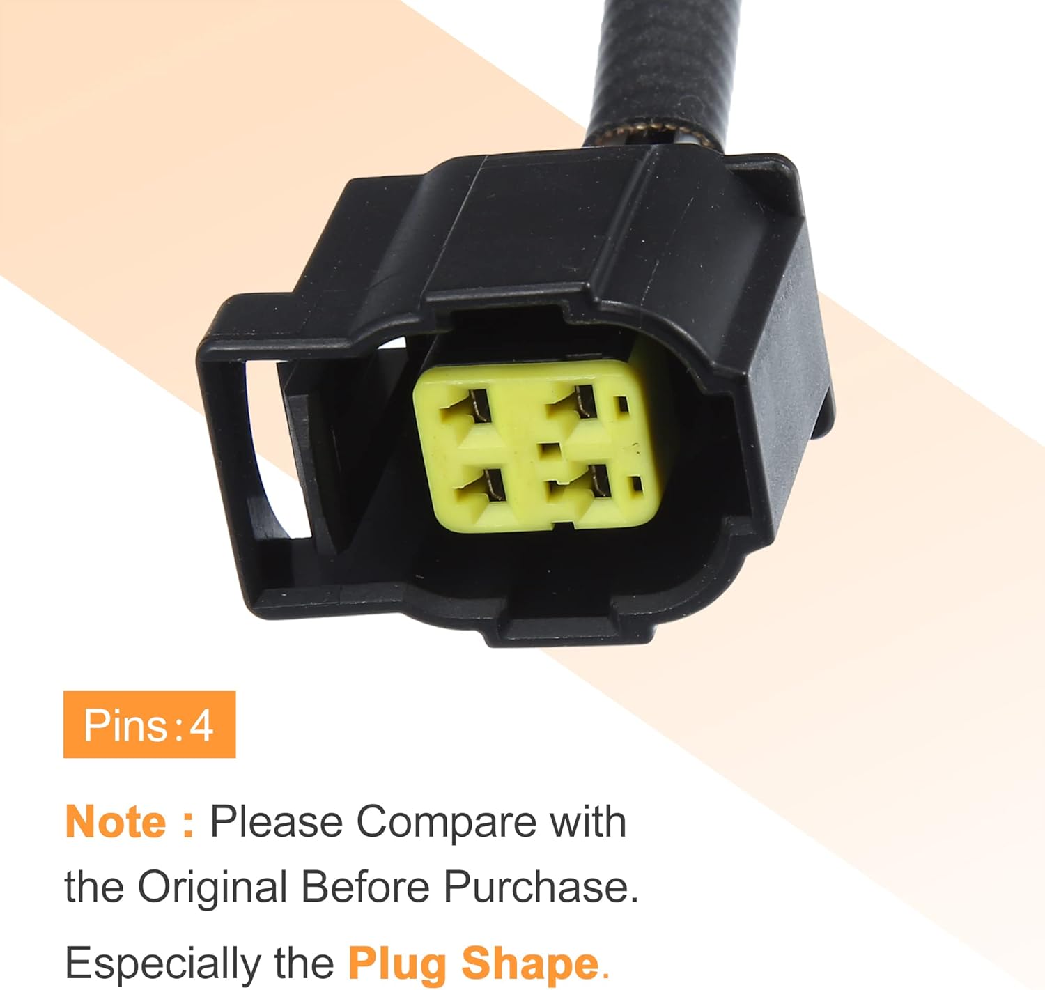 X AUTOHAUX Sensor de oxígeno O2 de la relación de combustible del aire del coche substituye 0045420818 para Mercedes-Benz CL 550 2007-2010 para