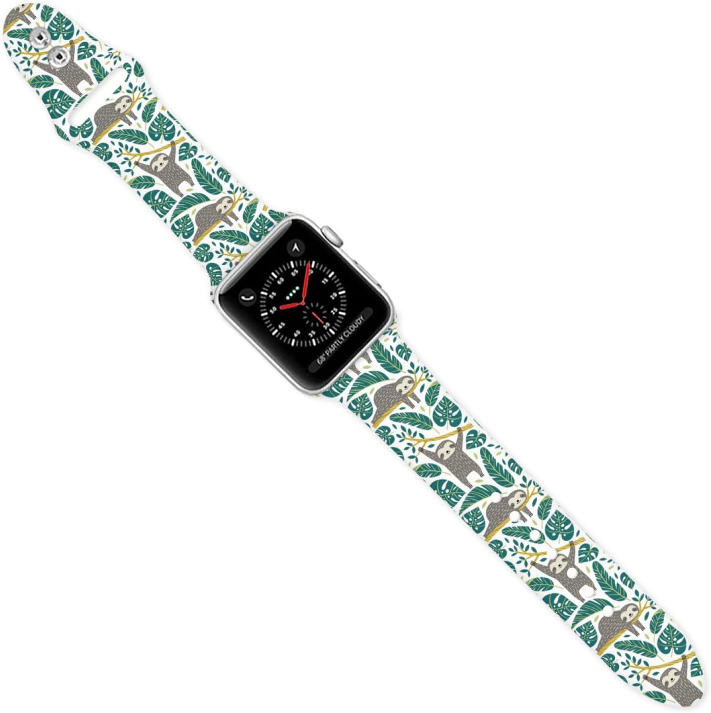 Correa de reloj compatible con Apple Watch de 1.496 pulgadas, 1.575 pulgadas, 1.614 pulgadas, 1.654 pulgadas, 1.732 pulgadas, 1.772 pulgadas, para