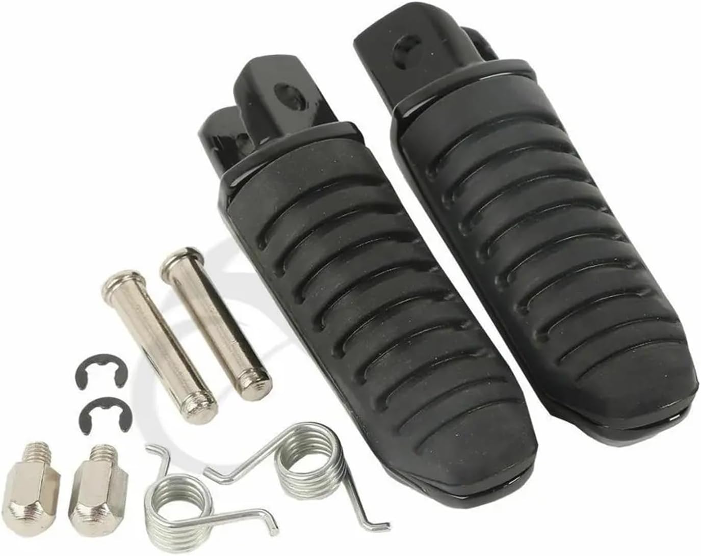 Reposapiés delanteros compatibles con motos V-Strom 1000 Dl1000 DL650 1999-2012 2002-2008 (color cromado)