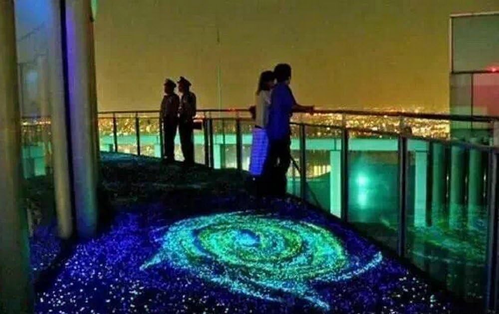 Alan Stone Resplandor en la oscuridad para el hogar y el jardín, pecera, acuario, arena, grava decorativa (0.315-0.591 in, azul)