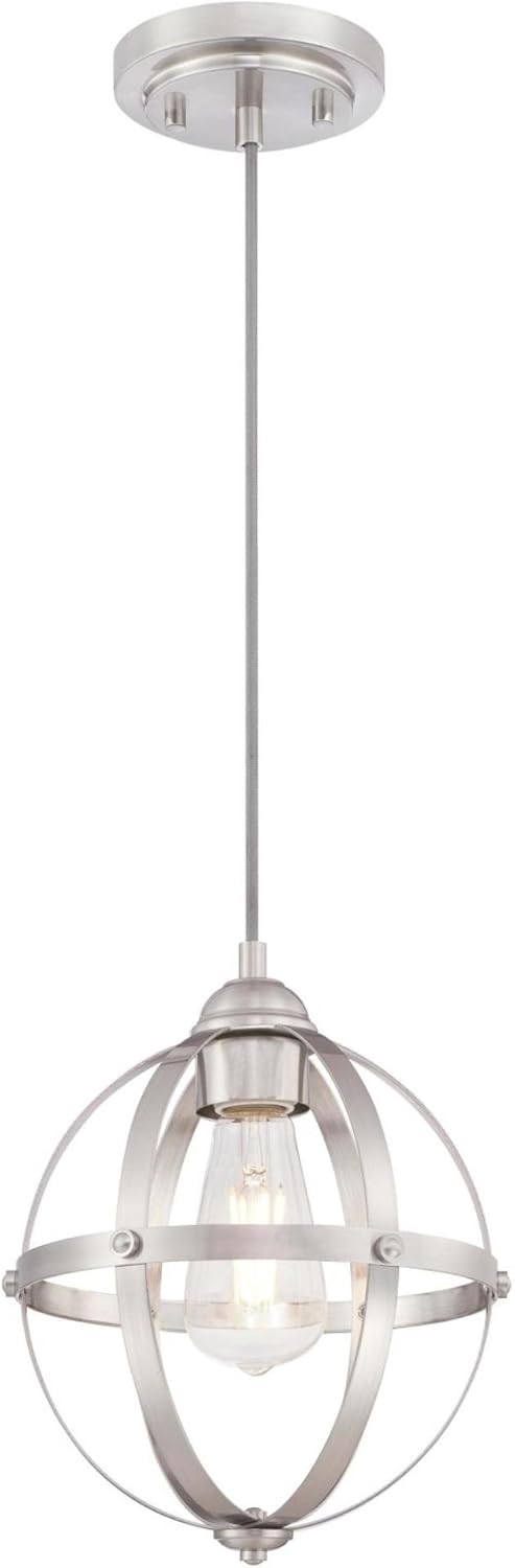 Westinghouse Lighting – Araña de luces 6110500 Stella Mira, estilo vintage, para interiores, con tres luces, acabado en madera rústica, con detalles