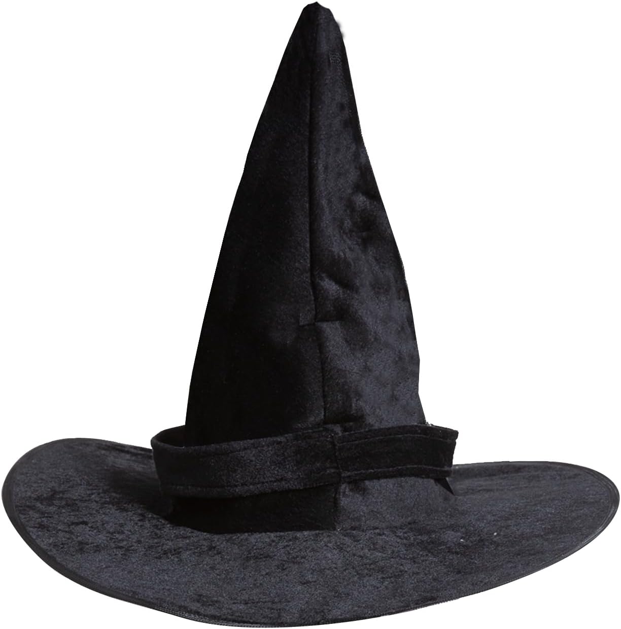 Sombrero de bruja con accesorio de disfraz para fiesta de Halloween