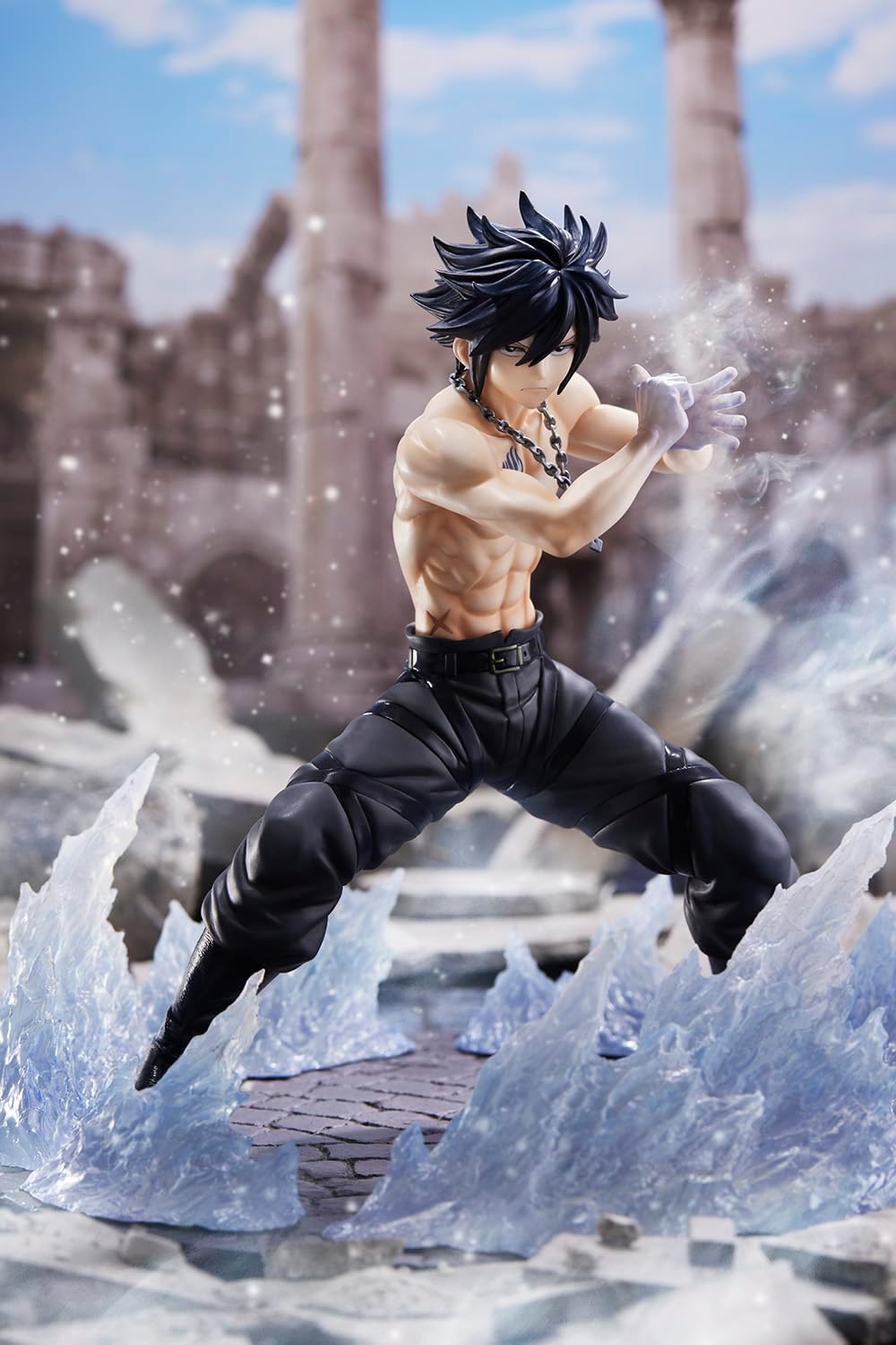 Bellfine Fairy Tail Final Season Figura de PVC a escala 18 gris Fullbuster