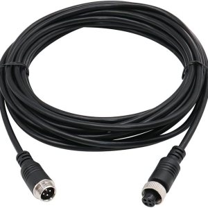 Cable de extensión de video de automóvil de 4 pines macho a hembra, enchufe de video y cable de alimentación, cable AV, impermeable, monitor de Cable de extensión de video de automóvil de 4 pines macho a hembra, enchufe de video y cable de alimentación, cable AV, impermeable, monitor de