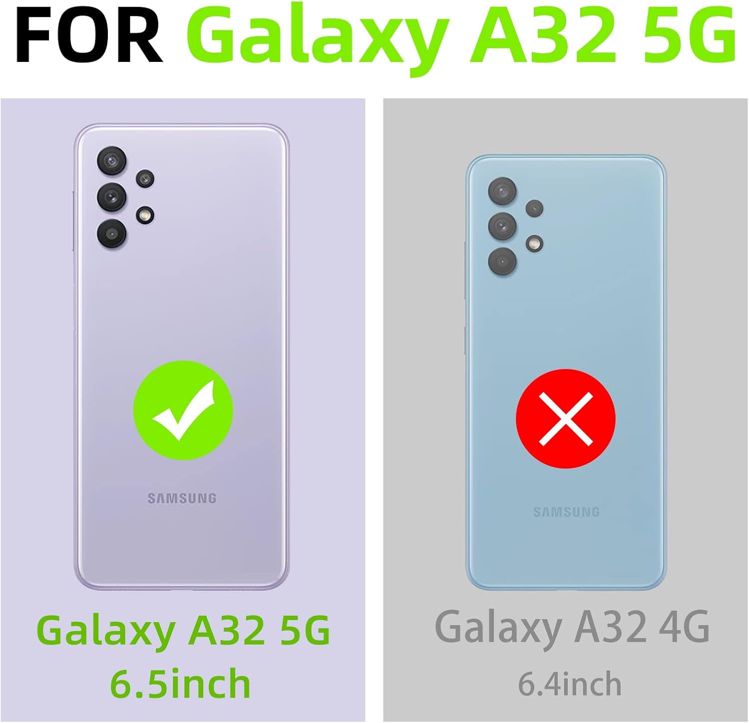 Funda para Galaxy A32 5G, Samsung A32 para mujeres y niñas, galvanoplastia, bonita estética de lujo, moderna, bonita, de cámara completa, protección