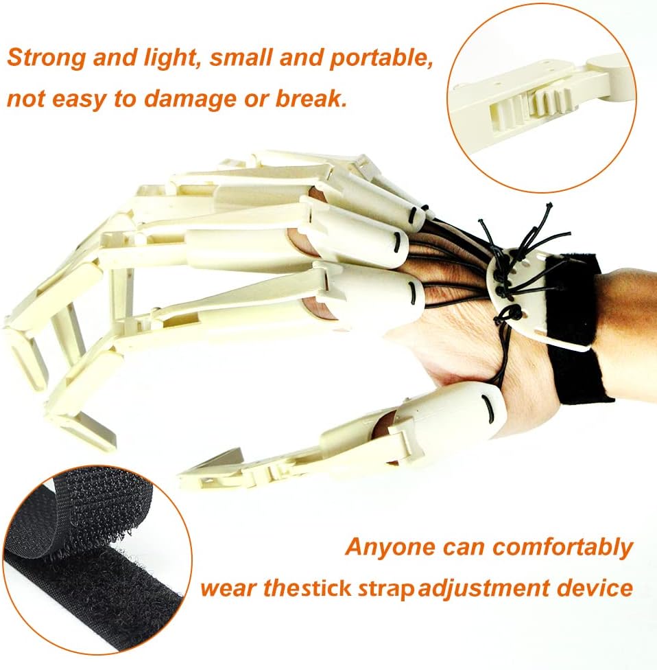 Extensiones de dedo articuladas de Halloween, 1 par de marionetas de dedo de mano de esqueleto flexible, para cumpleaños, Navidad, disfraces de