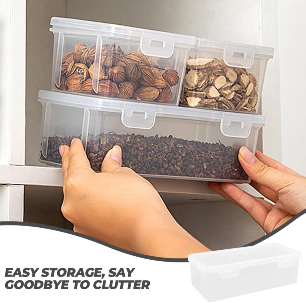 Luxshiny Contenedor de almacenamiento de pan, 2 unidades, caja de pan de cocina, caja de tostadas, hermética, de plástico, para pasteles, pan,