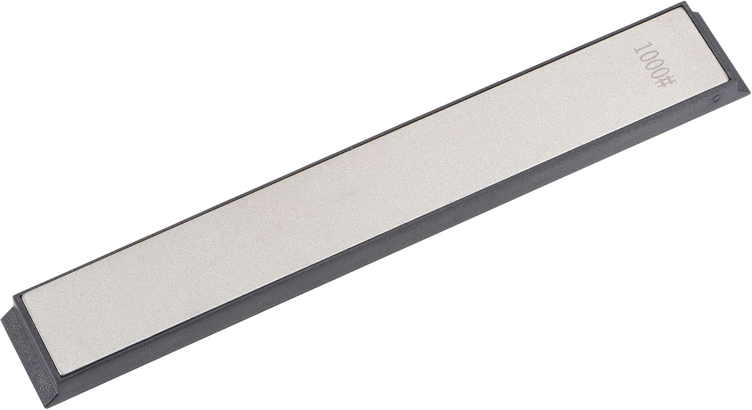 uxcell Piedra de afilar de diamante, 6.299in x 0.906in, herramienta abrasiva de la placa de pulido de grano 1000