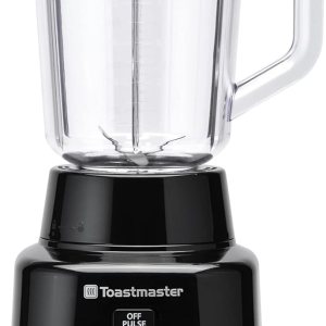 Toastmaster Batidora de 350 vatios con tarro de 48 oz sin BPA, negro, TM-600BL Toastmaster Batidora de 350 vatios con tarro de 48 oz sin BPA, negro, TM-600BL