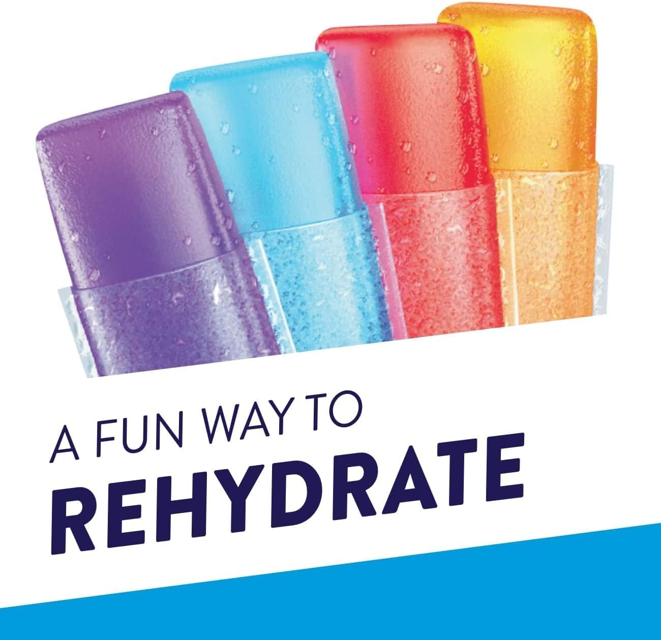 Paletas congeladoras Pedialyte – 16 unidades, paquete de 5