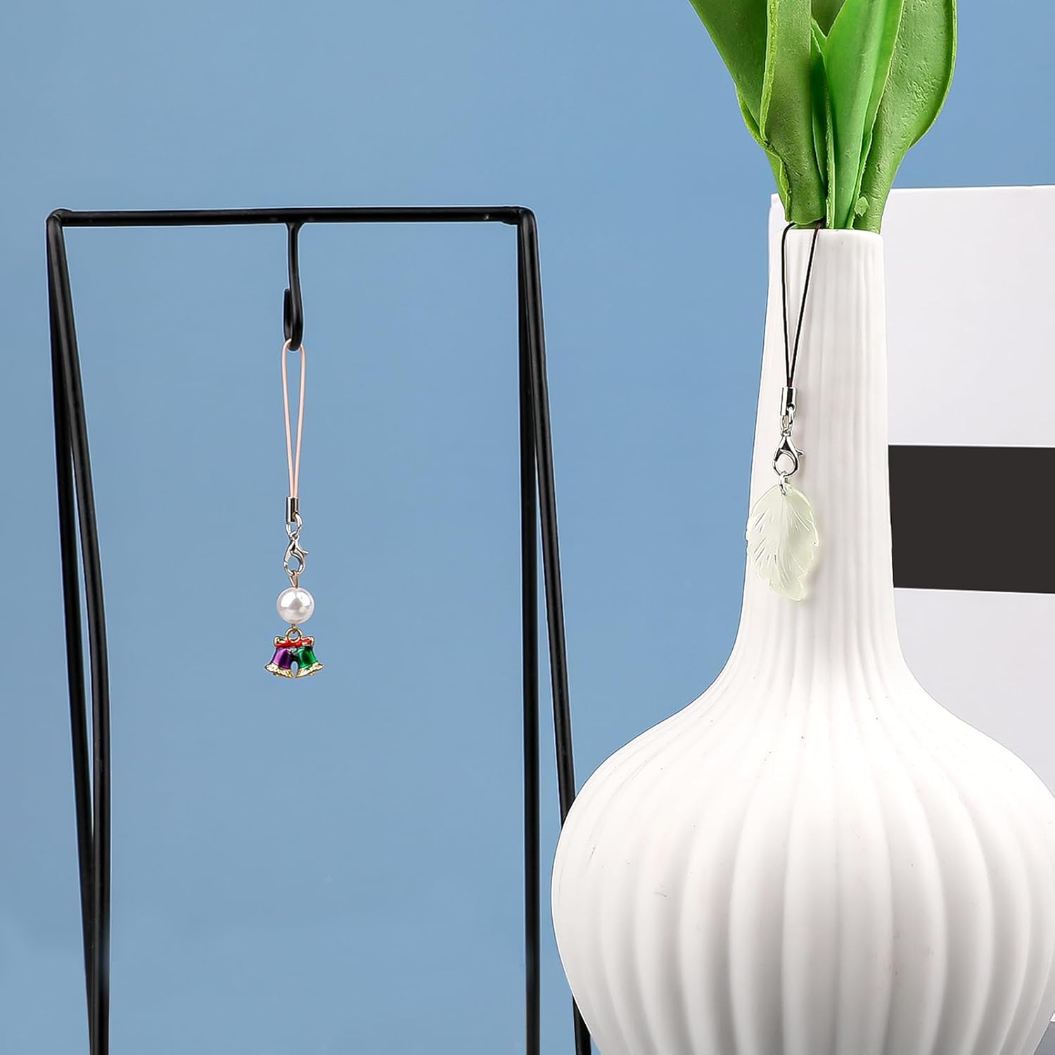 100 piezas de cordón de langosta con cierre de langosta mini correa de cordón de 9 colores para llavero de teléfono celular, DIY, teléfono