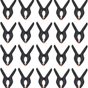 20 abrazaderas de resorte de nailon de 2 pulgadas para trabajos de carpintería para estudio de fotografía y proyectos de mejoras para el hogar 20 abrazaderas de resorte de nailon de 2 pulgadas para trabajos de carpintería para estudio de fotografía y proyectos de mejoras para el hogar