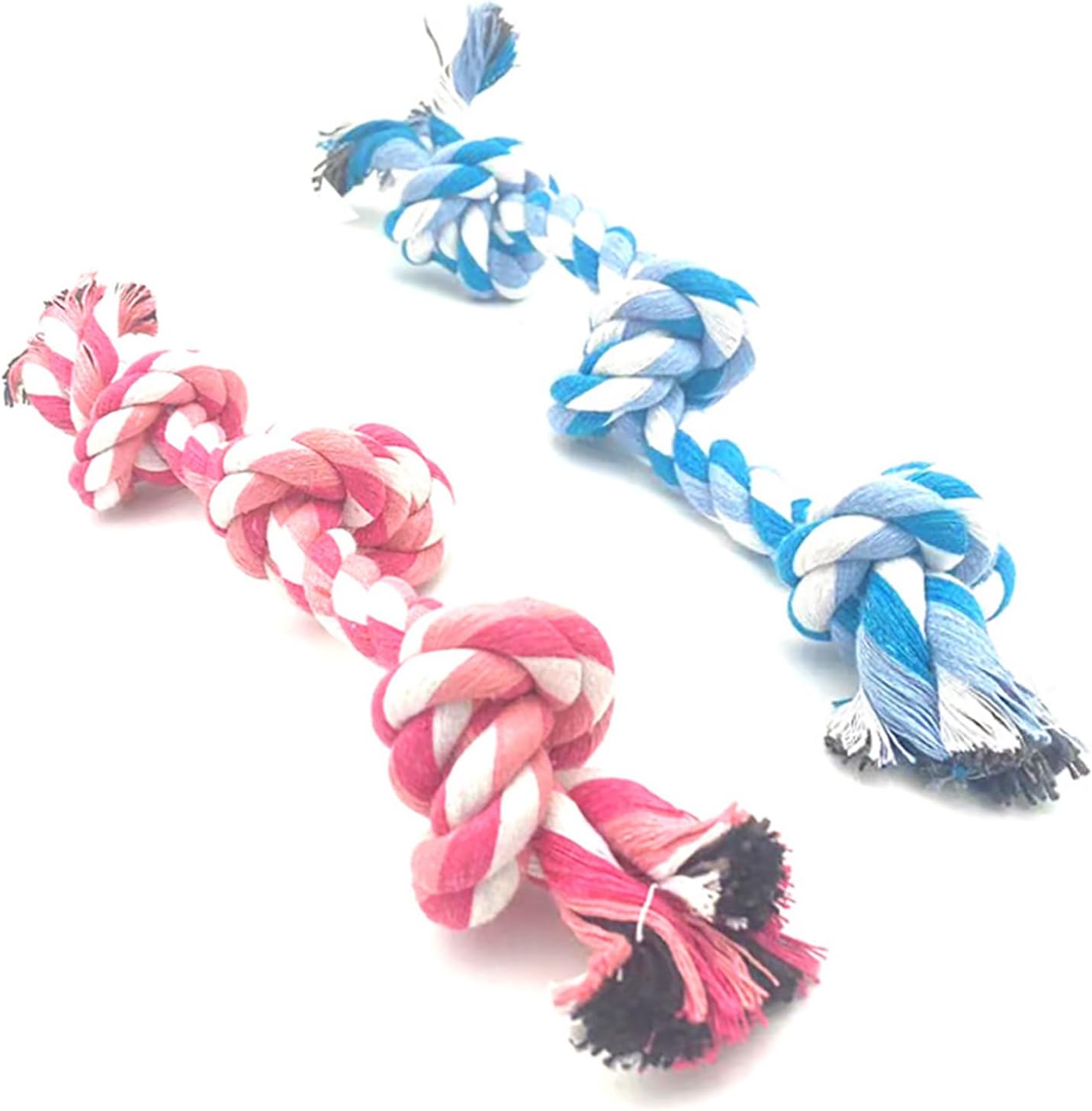 Juguetes de cuerda para perros, juguete de cuerda masticable para perros medianos y pequeños, limpieza de dientes de gato, cachorro, cuerda de