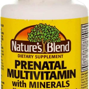 Nature’s Blend Fórmula prenatal multivitamínica 100 CT (paquete de 2) Nature’s Blend Fórmula prenatal multivitamínica 100 CT (paquete de 2)