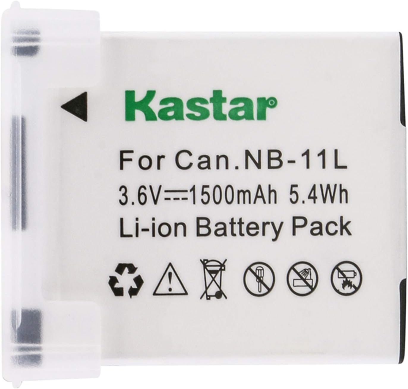Kastar Batería (1-Pack) para Canon NB-11L, CB-2LD, ES cb-2lf trabajar con Canon PowerShot A2300, A2400IS, A2500, A2600, A3500IS, A3400IS, A4000IS,