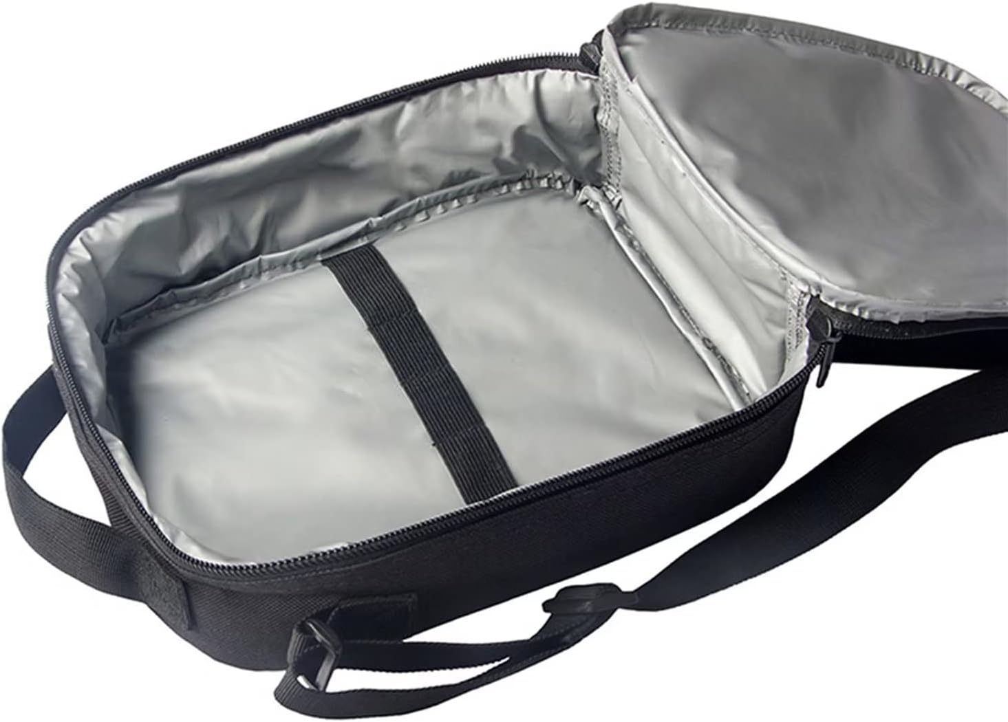 Lindo gato impreso aislado bolsa de almuerzo ligera congelable bolsa de mano fácil de llevar durable viaje almuerzo mochila