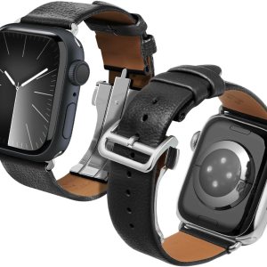 Spigen Enzo – Correa de piel auténtica diseñada para Apple Watch Ultra2Apple Watch Ultra de 1.732 pulgadas, Series 98SE276SE54321 de 1.772 pulgadas, Spigen Enzo – Correa de piel auténtica diseñada para Apple Watch Ultra2Apple Watch Ultra de 1.732 pulgadas, Series 98SE276SE54321 de 1.772 pulgadas,