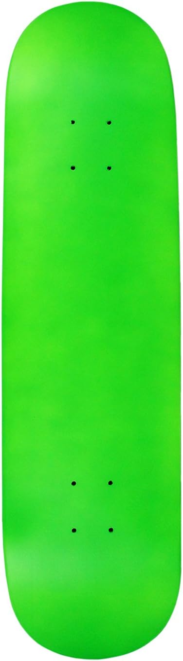 Moose Patineta Completa Verde Neón 7.5″ con Camiones Plateados y Ruedas Negras