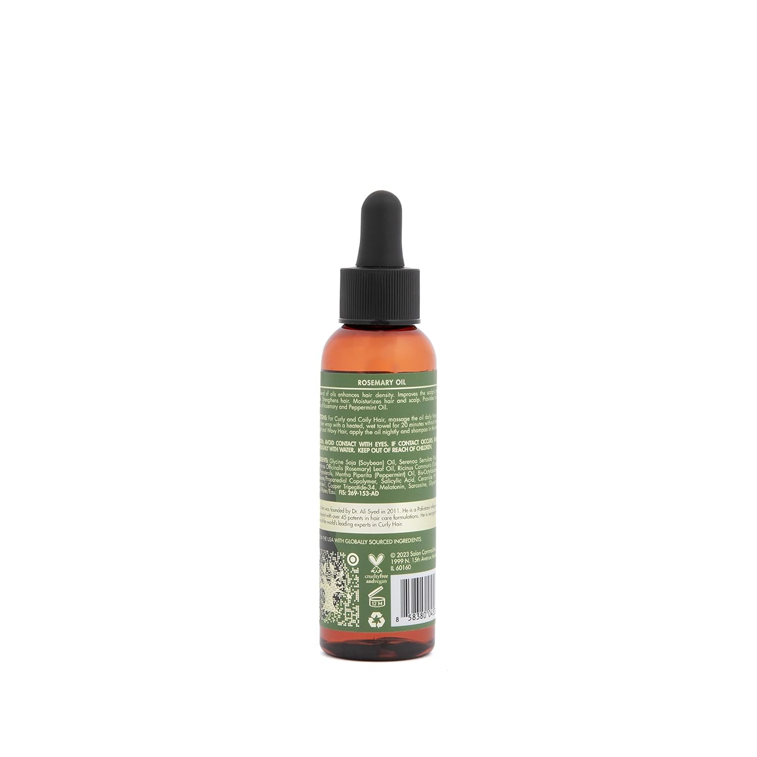 As I Am Aceite de romero para el crecimiento del cabello, 2 onzas, con melatonina y biotina, vegano y libre de crueldad
