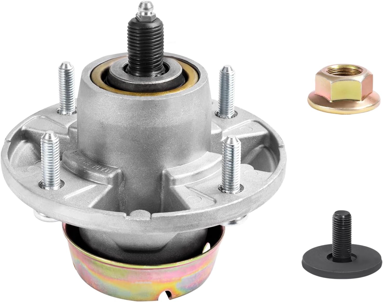 Parts Camp Husillo de repuesto AM144377 para John Deere AM124498 AM131680 AM135349 Husillo de cortacésped