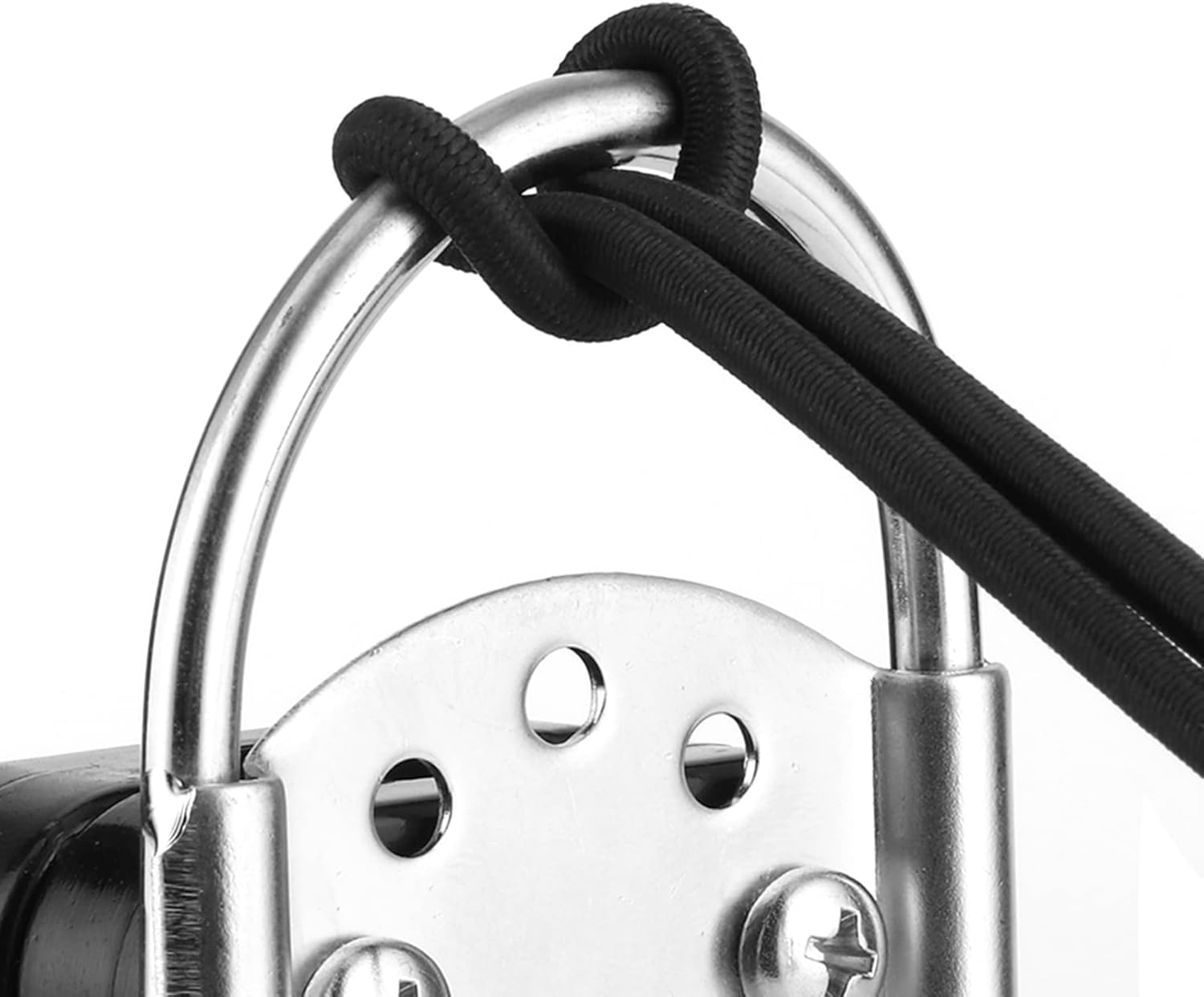 Boat Life – Soporte de anillo de almacenamiento de anillo de acero inoxidable sólido de 4.5 pulgadas, soporte de anillo de boya salvavidas de ángulo