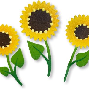 Brighten Your Life 14373sur – Juego de 3 imanes de girasol de verano Brighten Your Life 14373sur – Juego de 3 imanes de girasol de verano