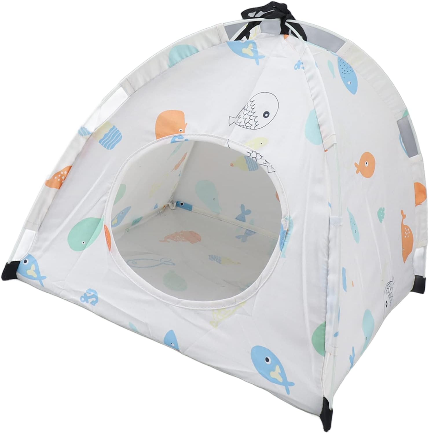 Tienda lavable del gato, tienda interior plegable del gato del paño de la protección del medio ambiente para el viaje