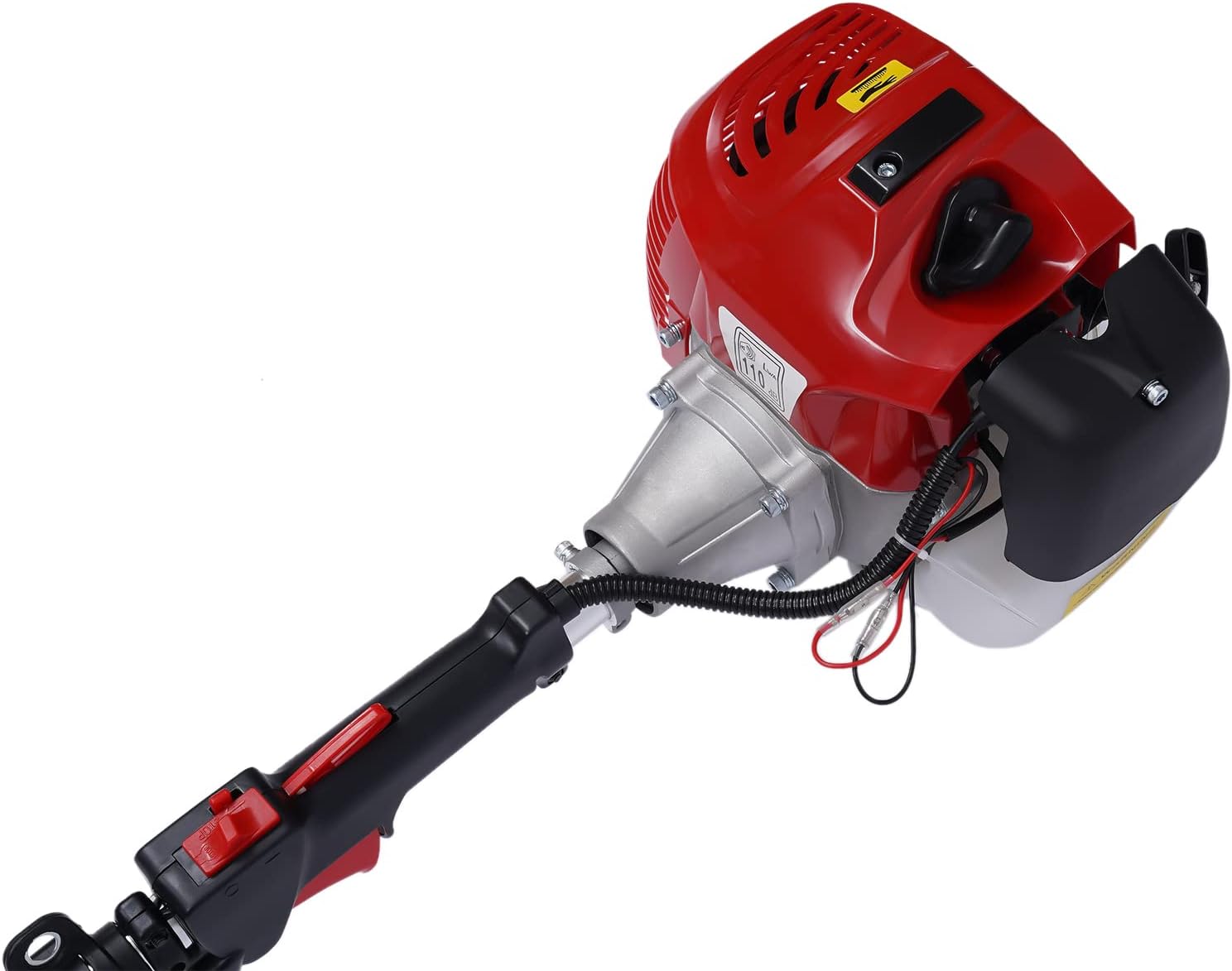 Barredora de mano para exteriores, escoba de barrido, escoba de empuje, barredora de piso, escoba barredora de gasolina de mano para hojas,