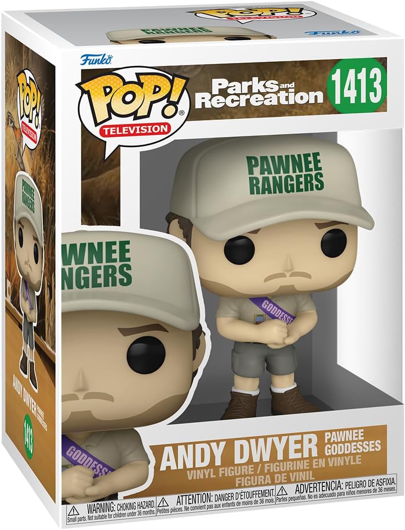 Funko Pop! TV Parques y Recreación – Andy Dwyer con banda de las diosas Pawnee