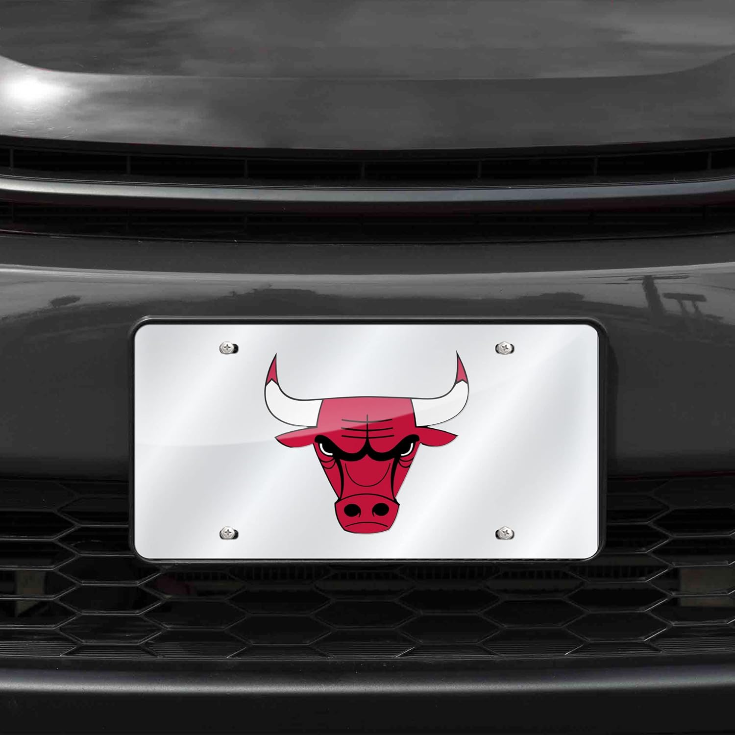 Rico Industries Placa de matrícula metálica con incrustaciones láser de la NBA
