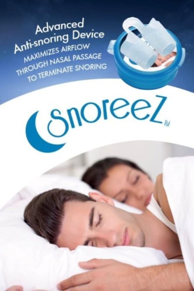 SnoreeZ(TM) Ayuda para dormir antironquidos de alta calidad, solución para evitar ronquidos, dispositivo antironquidos instantáneo