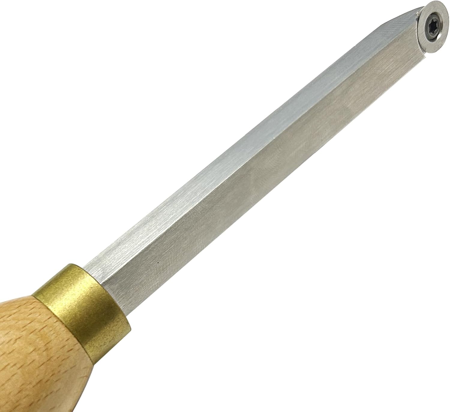 Mini torno de madera con punta de carburo herramientas de torneado conjunto conjunto más duro detallador acabado hueco para carpintería con mango de