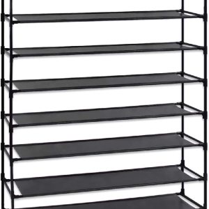 Zapatero, organizador grande para zapatos, estante de zapatos que ahorra espacio, armario de almacenamiento de zapatos de tela no tejida (8 niveles) Zapatero, organizador grande para zapatos, estante de zapatos que ahorra espacio, armario de almacenamiento de zapatos de tela no tejida (8 niveles)