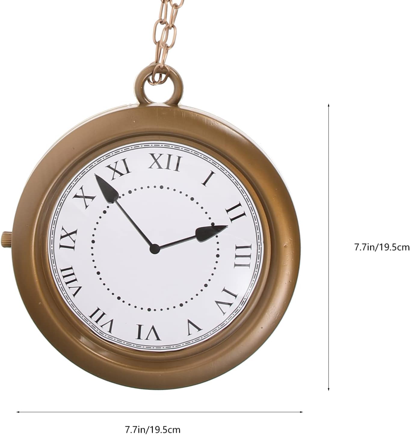 Collar de reloj, disfraz de hombre, collar para hombre, collar para hombre, collar de reloj de cosplay, collar de reloj de fiesta, decoración de