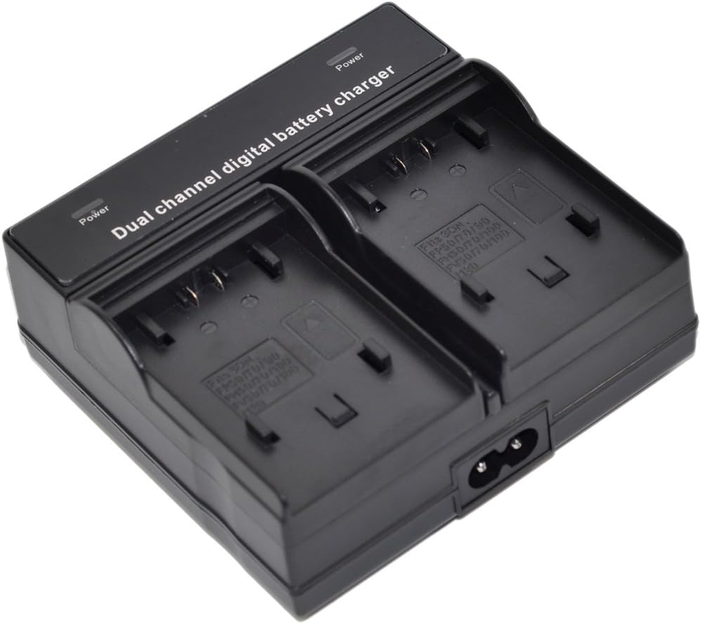 Cargador de batería AC de pared dual para NB-6LH NB6L NB6LH PowerShot SD1200 SD1300 SD3500 SD4000 SD980 SX170 SX500 es s200 sx240 sx260 sx270 sx280
